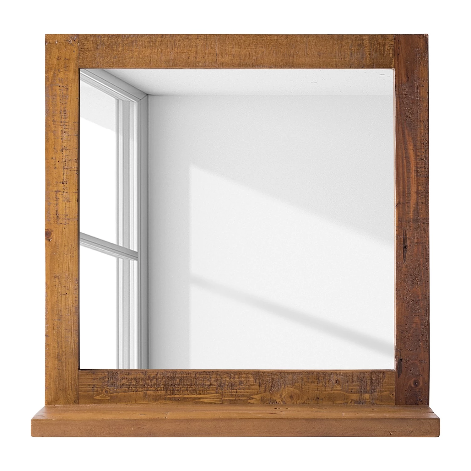 Ars manufacti Miroir Grasby I - Pin massif - Noir / Pin 3 Ars manufacti Miroir Grasby I - Pin massif - Noir / Pin – Image 3