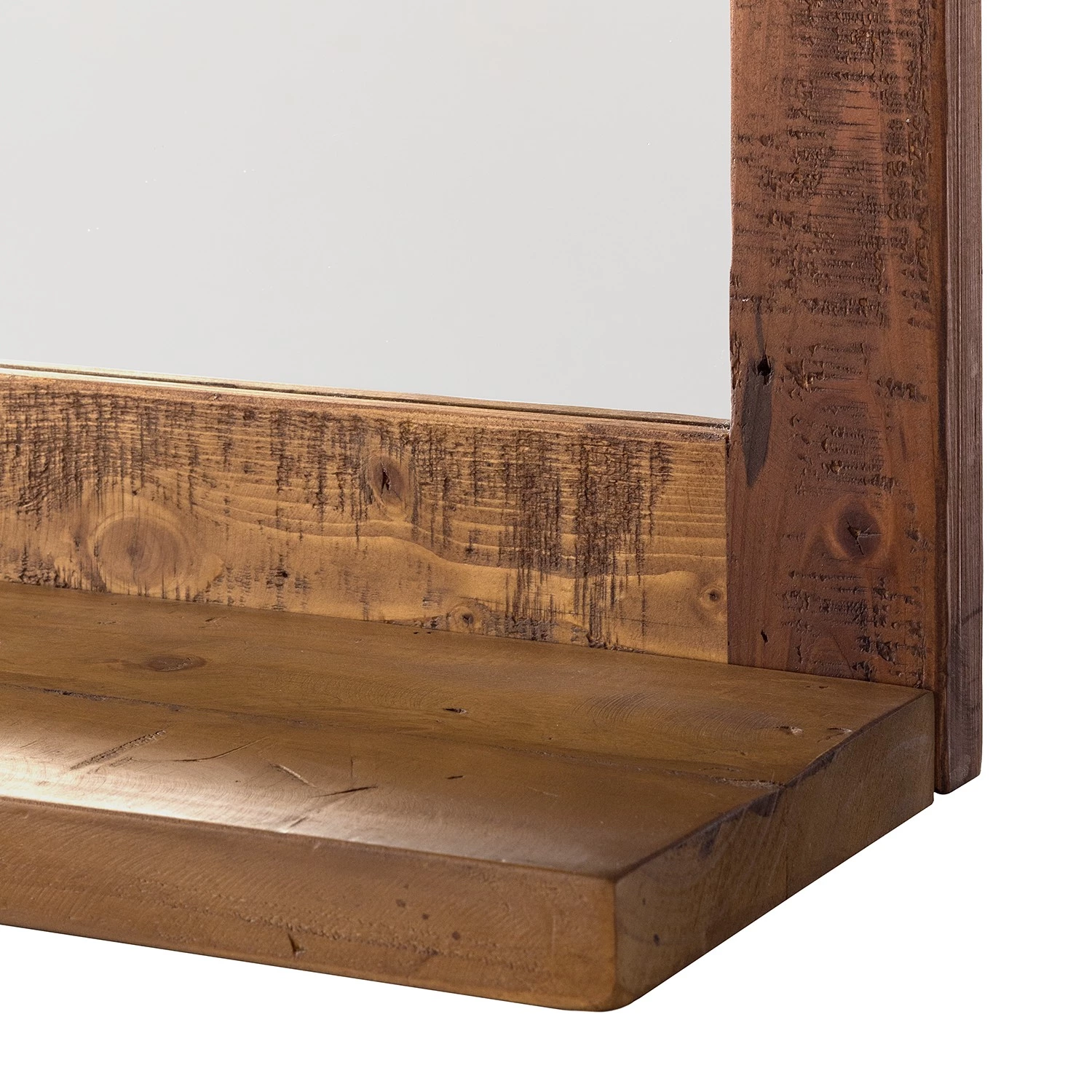 Ars manufacti Miroir Grasby I - Pin massif - Noir / Pin 6 Ars manufacti Miroir Grasby I - Pin massif - Noir / Pin – Image 6