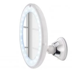 Kleine Wolke Miroir grossissant Flexy Light - Miroir en verre - Blanc neige