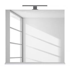 Germania Miroir Mauresa - Avec éclairage - Blanc -Poubelles de cuisine Soldes Magasin 1000194694 191128 15191800065 DETAILS P000000001000194694