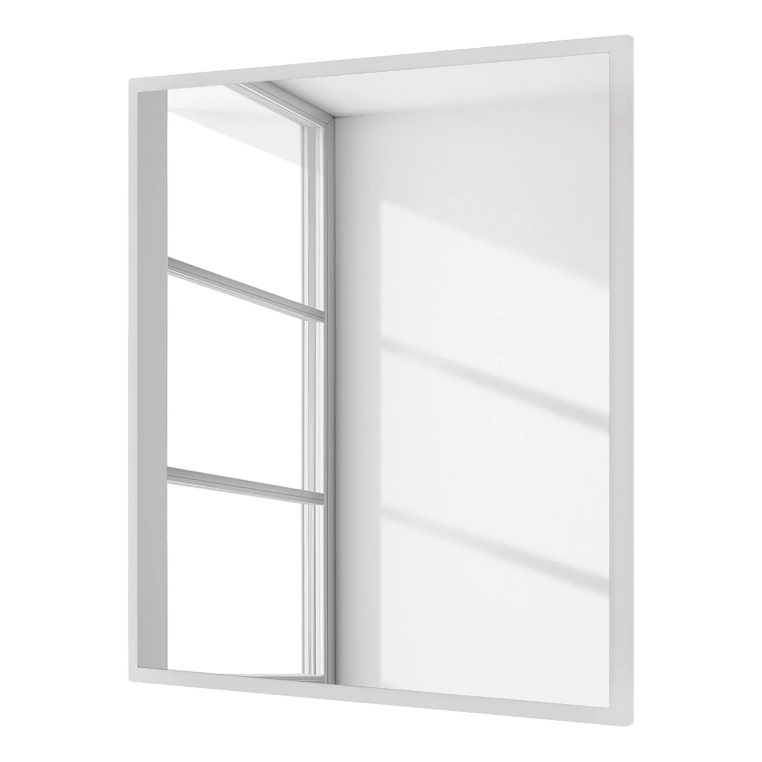 Giessbach Miroir Corno - Gris clair mat - Sans éclairage 1 Giessbach Miroir Corno - Gris clair mat - Sans éclairage