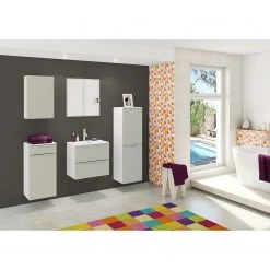 Giessbach Miroir Corno - Gris clair mat - Sans éclairage 8 Giessbach Miroir Corno - Gris clair mat - Sans éclairage -Poubelles de cuisine Soldes Magasin 1000201868 200121 13132000038 MOOD DETAILS P000000001000201868 mood