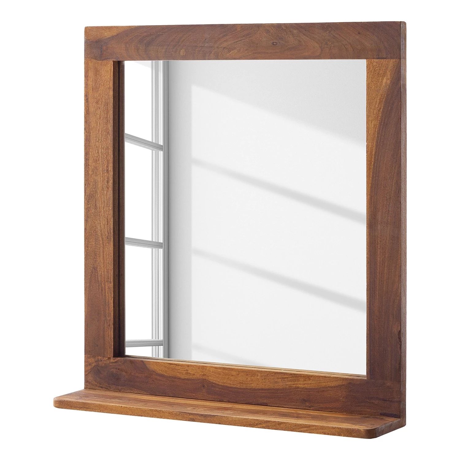 Ars Natura Miroir Trangle II - Sheesham massif 1 Ars Natura Miroir Trangle II - Sheesham massif