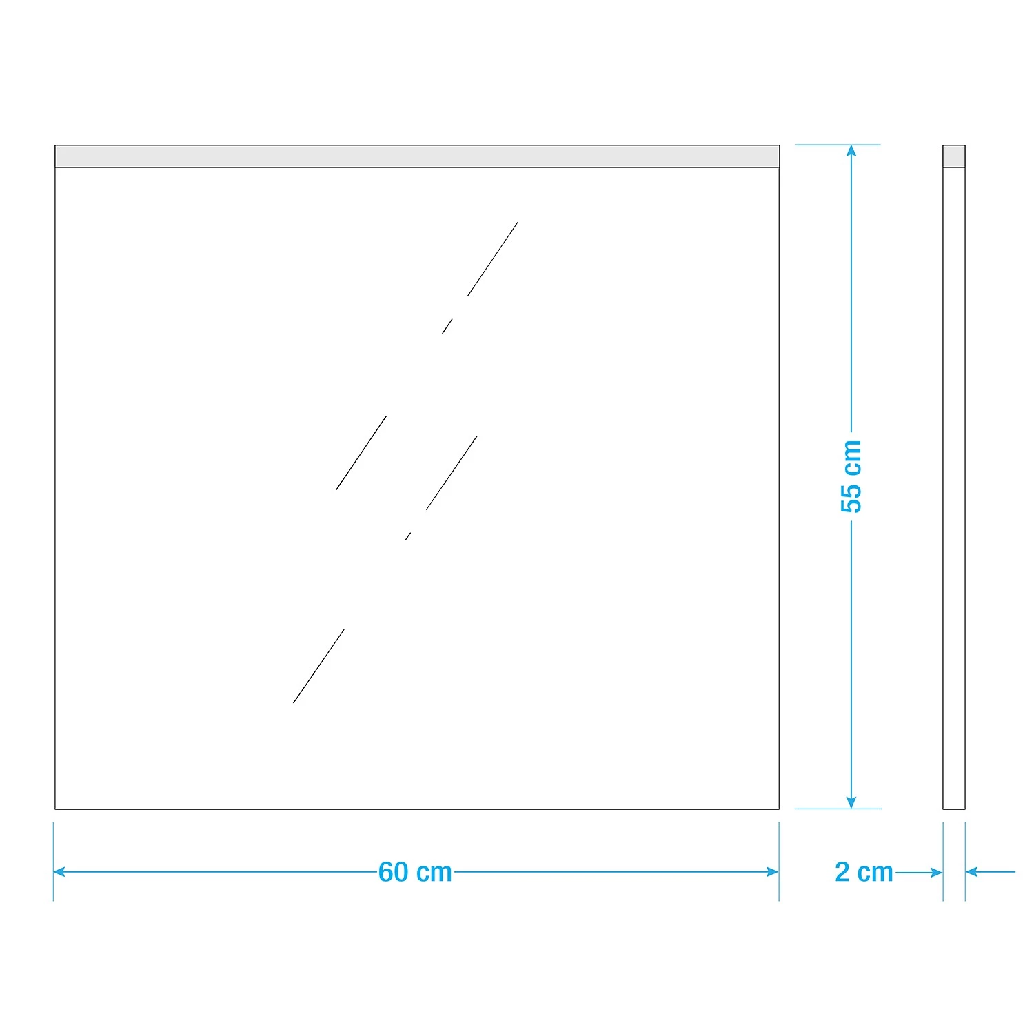 Trendteam Miroir Storm Light - Imitation chêne de Sardaigne gris cendré 4 Trendteam Miroir Storm Light - Imitation chêne de Sardaigne gris cendré – Image 4
