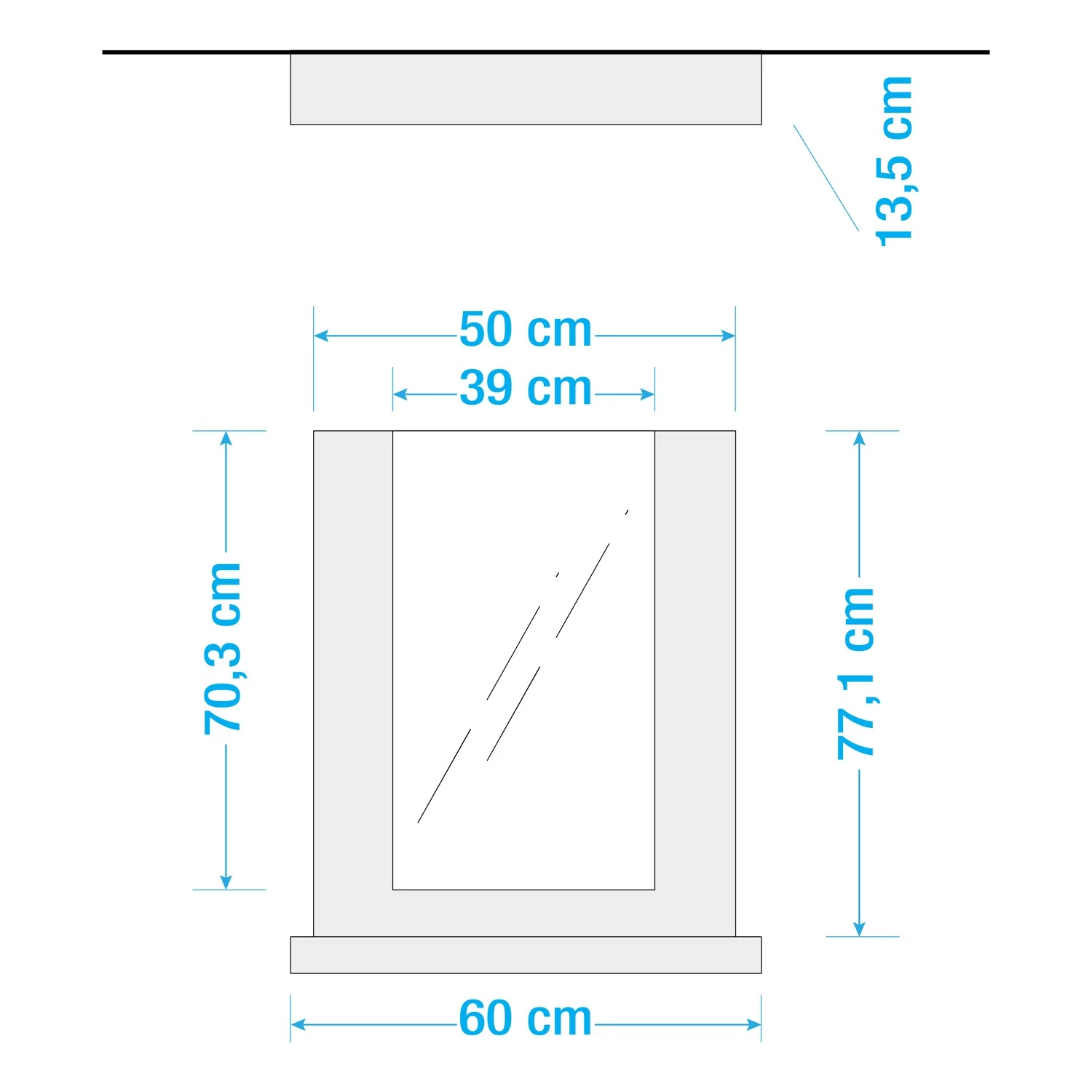 Schildmeyer Miroir Jonte - blanc 5 Schildmeyer Miroir Jonte - blanc – Image 5