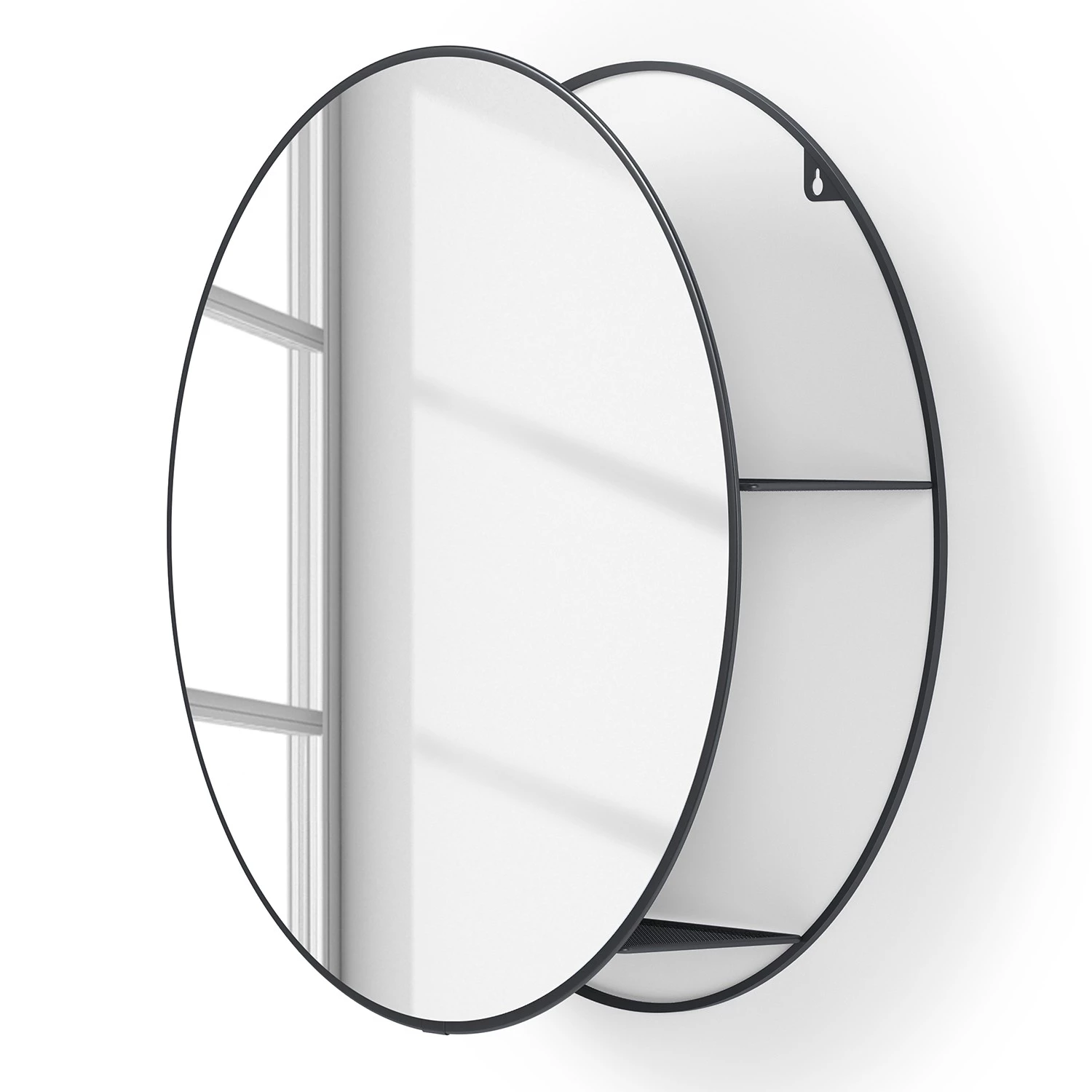 Umbra Miroir Cirko - Acier - Noir 6 Umbra Miroir Cirko - Acier - Noir – Image 6