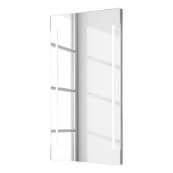 Fackelmann Miroir Luna - Avec éclairage - Largeur : 55 cm