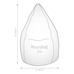 Magma-Heimtex Pouf poire Easy XXL - Rouge -Poubelles de cuisine Soldes Magasin 1000259467 210421 15332100003 SKETCH DETAILS P000000001000259467 sketch