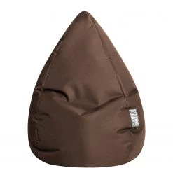 Magma-Heimtex Pouf poire Brava L - Marron