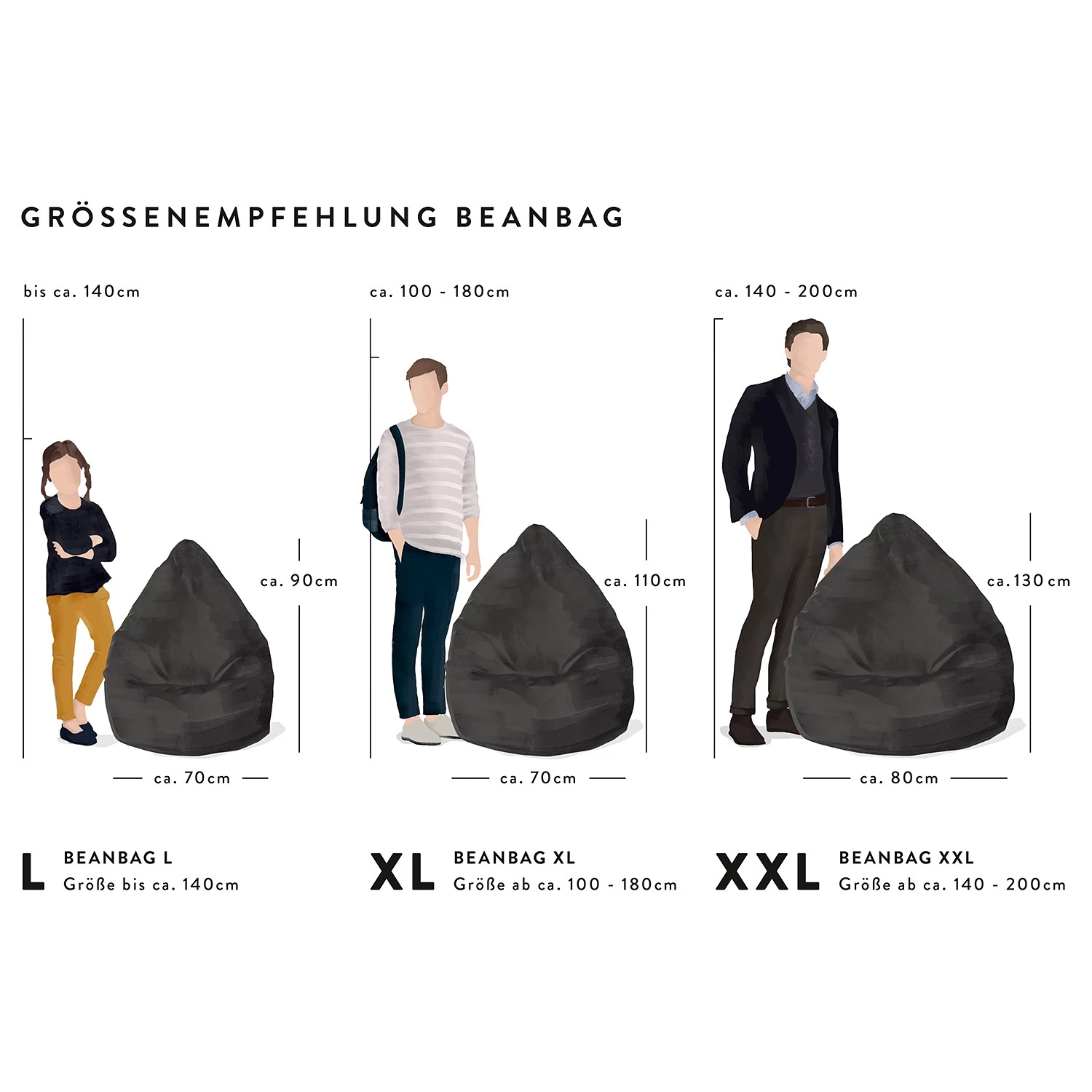 Magma-Heimtex Pouf poire Brava XXL 6 Magma-Heimtex Pouf poire Brava XXL – Image 6