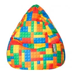 Magma-Heimtex Pouf poire Bricks XL