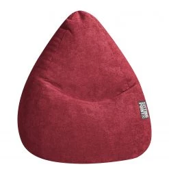 Magma-Heimtex Pouf poire Alfa XXL - Rouge Bordeaux