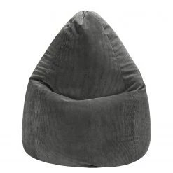 Magma-Heimtex Pouf poire Cordone - Anthracite
