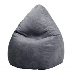 Magma-Heimtex Pouf poire Karolina XL - Gris