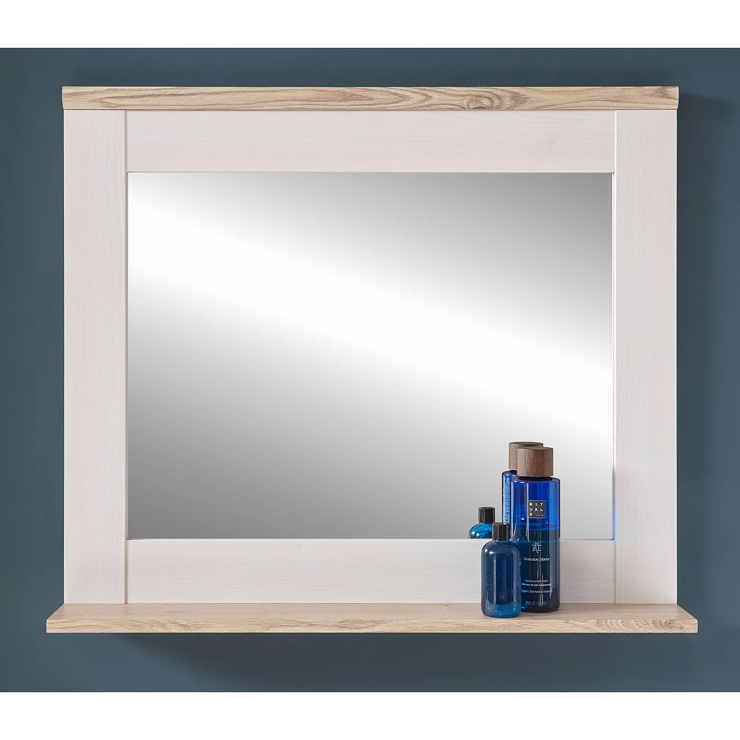 Ridgevalley Miroir Saltvik - Imitation mélèze de Sibiu / Imitation chêne Sanremo clair 4 Ridgevalley Miroir Saltvik - Imitation mélèze de Sibiu / Imitation chêne Sanremo clair – Image 4