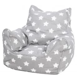 Knorrtoys Pouf pour enfant White Stars