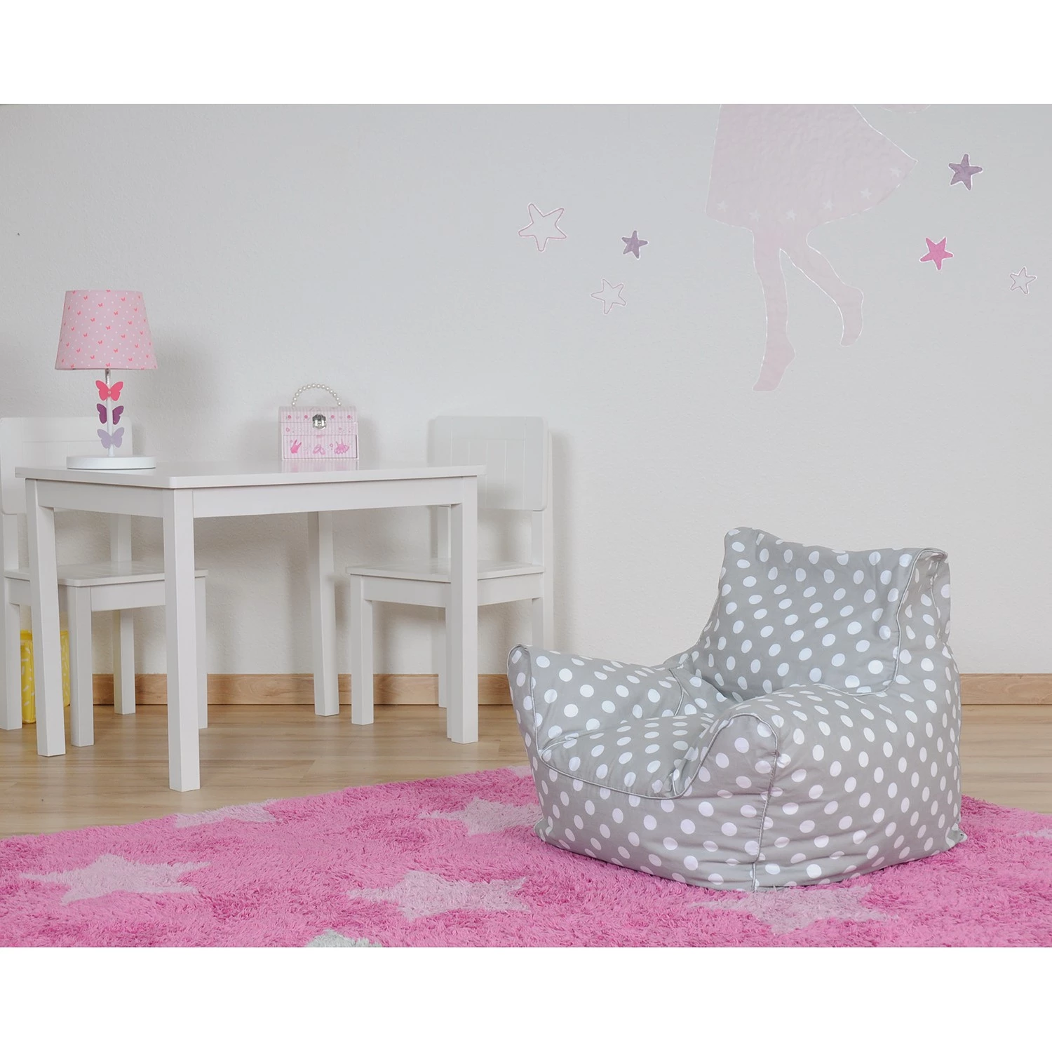 Pouf pour enfant White Dots 3 Pouf pour enfant White Dots – Image 3