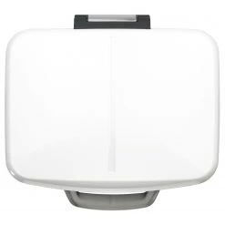 WENKO Poubelle Easy-Close Primo - Acier - Contenance : 40 L - Blanc 9 WENKO Poubelle Easy-Close Primo - Acier - Contenance : 40 L - Blanc -Poubelles de cuisine Soldes Magasin 1000274016 210618 14061600109 DETAILS P000000001000274016