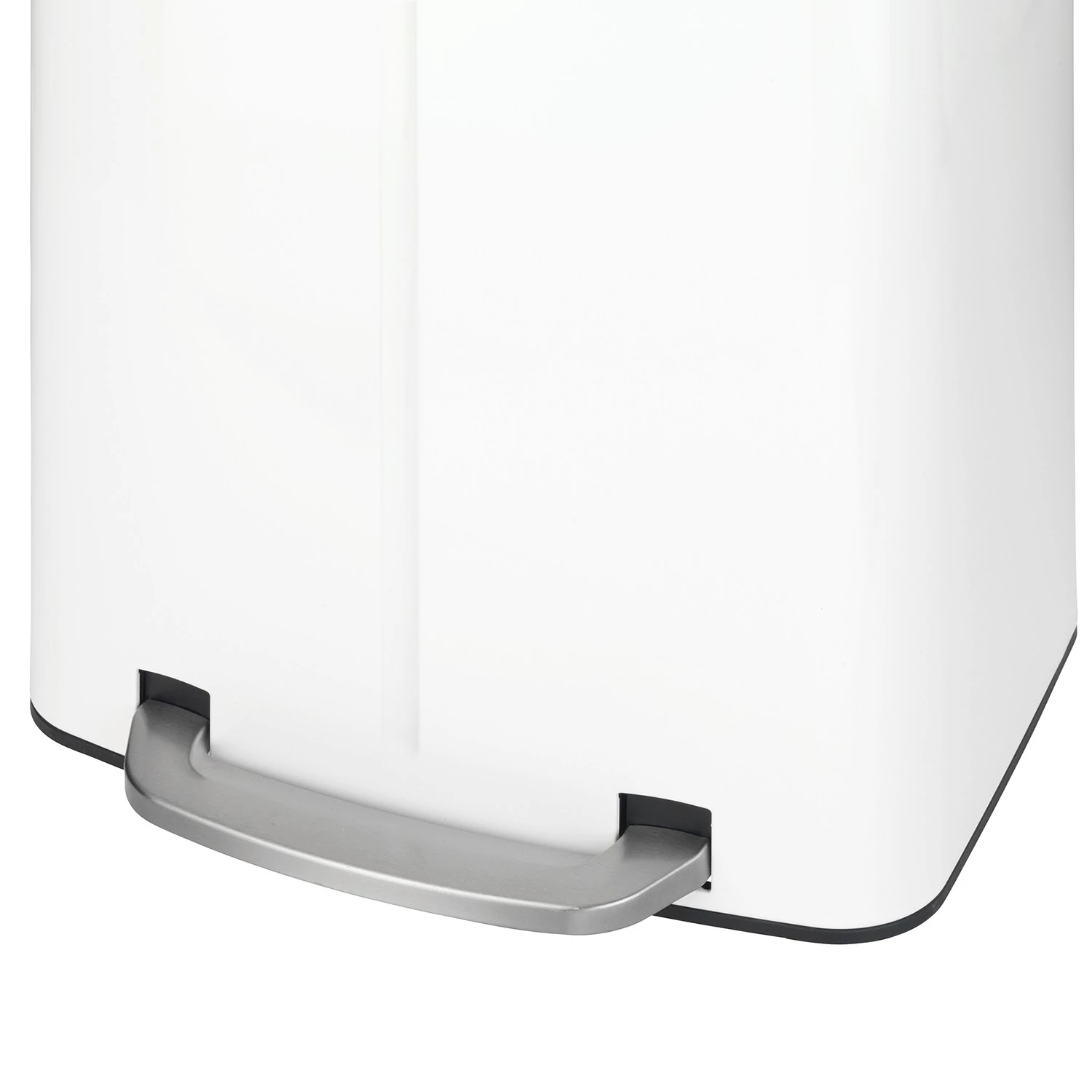 WENKO Poubelle Easy-Close Primo - Acier - Contenance : 40 L - Blanc 6 WENKO Poubelle Easy-Close Primo - Acier - Contenance : 40 L - Blanc – Image 6
