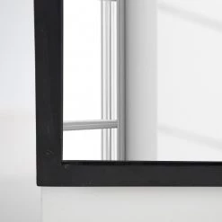 Ars manufacti Miroir Kaawo - Fer - Noir -Poubelles de cuisine Soldes Magasin 1000276805 220719 050 DETAILS P000000001000276805