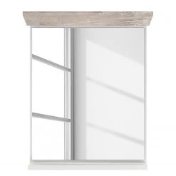 Ridgevalley Miroir Lewk - Imitation pin blanc / Imitation pin - Largeur : 60 cm -Poubelles de cuisine Soldes Magasin 1000281704 210728 08082000025 DETAILS P000000001000281704