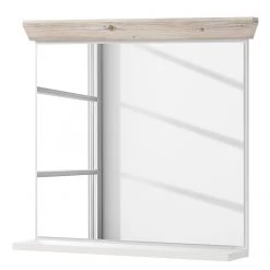 Ridgevalley Miroir Lewk - Imitation pin blanc / Imitation pin - Largeur : 80 cm