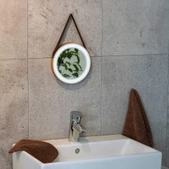 WENKO Miroir LED Usini - Miroir en verre - Marron -Poubelles de cuisine Soldes Magasin 1000287218 210827 13304800596 MOOD DETAILS P000000001000287218 mood