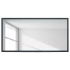 Ars manufacti Miroir Conjo - Fer - Noir - Largeur : 120 cm
