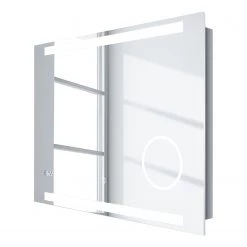 Loftscape Miroir King - Avec éclairage - Largeur : 80 cm