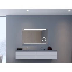 Loftscape Miroir King - Avec éclairage - Largeur : 100 cm 12 Loftscape Miroir King - Avec éclairage - Largeur : 100 cm -Poubelles de cuisine Soldes Magasin 1000287807 210914 10185200015 MOOD DETAILS P000000001000287807 mood