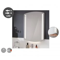 Fackelmann Miroir B.Style - Avec éclairage intégré - Largeur : 60 cm -Poubelles de cuisine Soldes Magasin 1000287847 210826 08282900120 DETAILS P000000001000287847