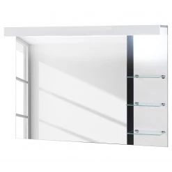 Roomscape Miroir Farson II - Avec éclairage - Blanc brillant