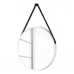 Giessbach Miroir Talos I - Aluminium - Blanc - Sans éclairage