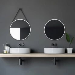 Giessbach Miroir Talos I - Aluminium - Blanc - Sans éclairage -Poubelles de cuisine Soldes Magasin 1000335685 220510 021 MOOD DETAILS P000000001000335685 mood