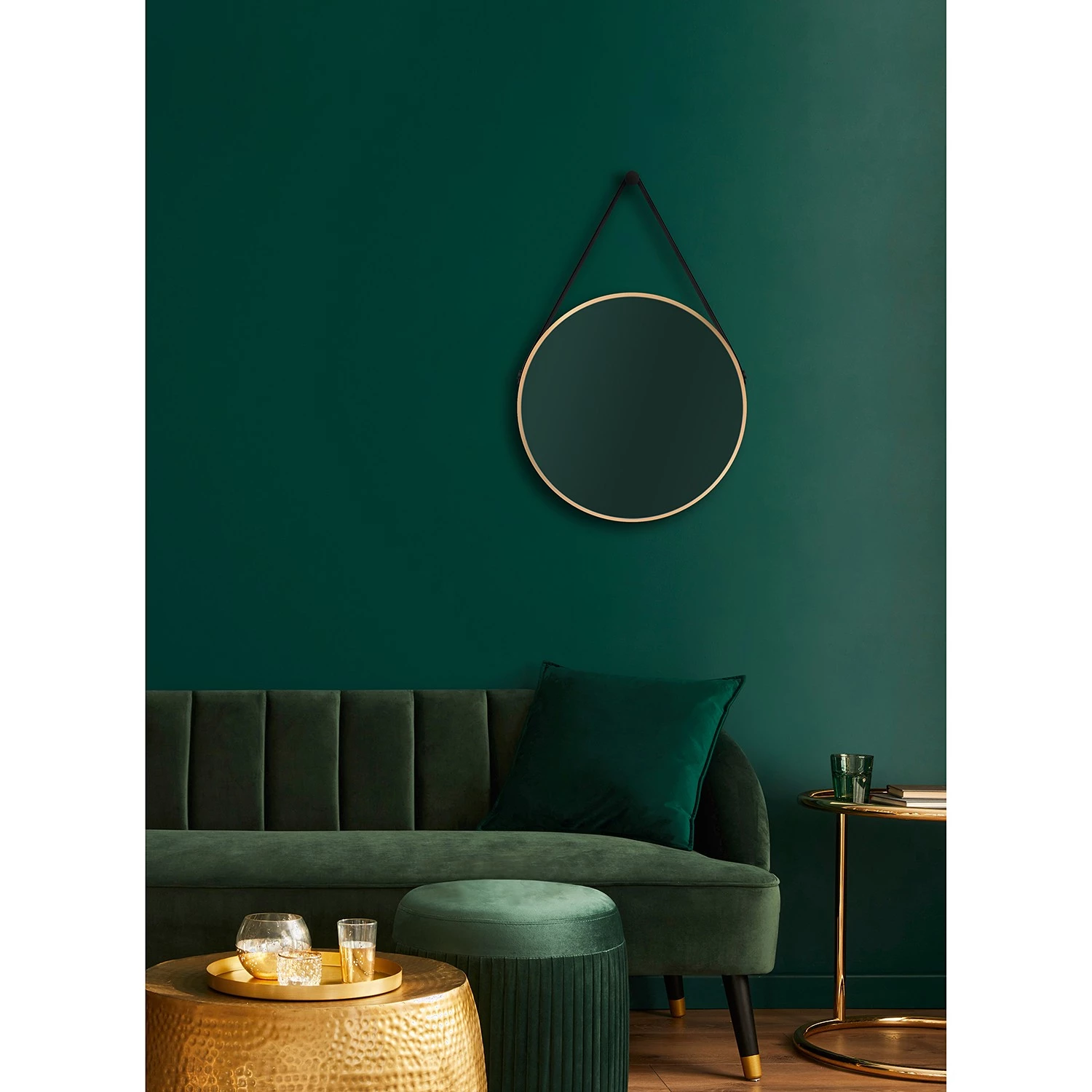 Giessbach Miroir Talos I - Aluminium - Doré - Sans éclairage 3 Giessbach Miroir Talos I - Aluminium - Doré - Sans éclairage – Image 3