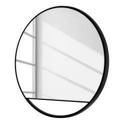 Giessbach Miroir Talos III - Aluminium - Noir - Largeur : 80 cm - Sans éclairage