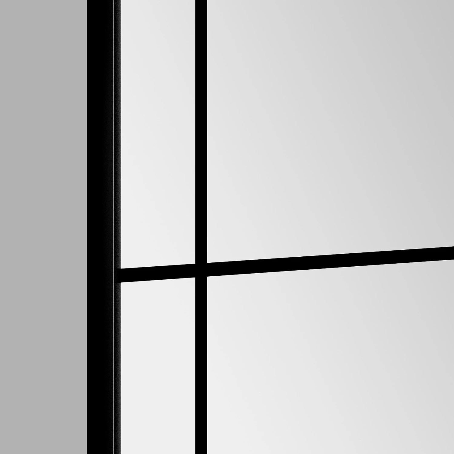 Giessbach Miroir Square - Aluminium - Noir 4 Giessbach Miroir Square - Aluminium - Noir – Image 4