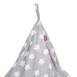 Knorrtoys Pouf enfant Drop - Tissu - Gris / Blanc -Poubelles de cuisine Soldes Magasin 1000353005 220615 040 DETAILS P000000001000353005