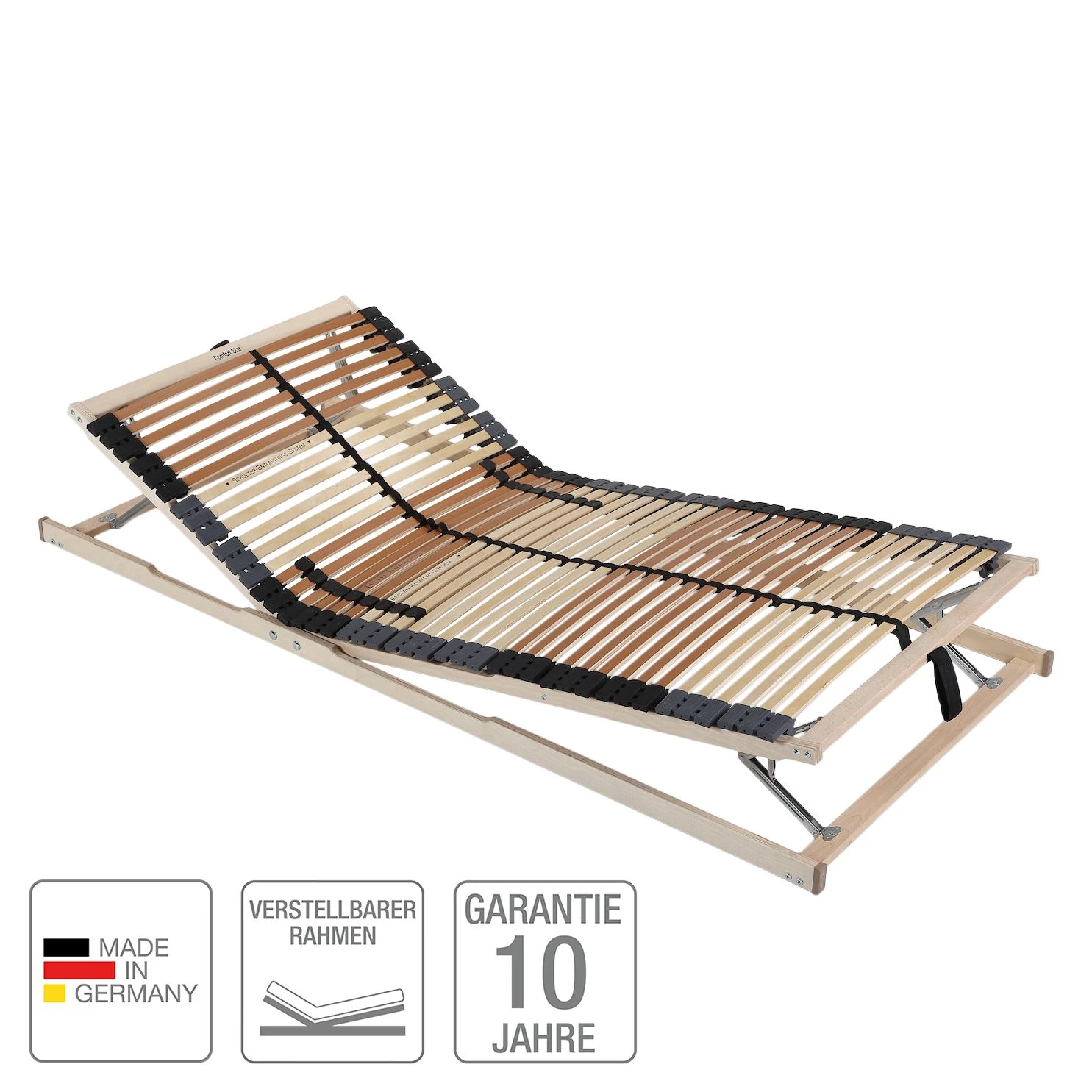 BeCo Sommier à lattes COMFORT LUX KF - 70 x 200cm 2 BeCo Sommier à lattes COMFORT LUX KF - 70 x 200cm – Image 2