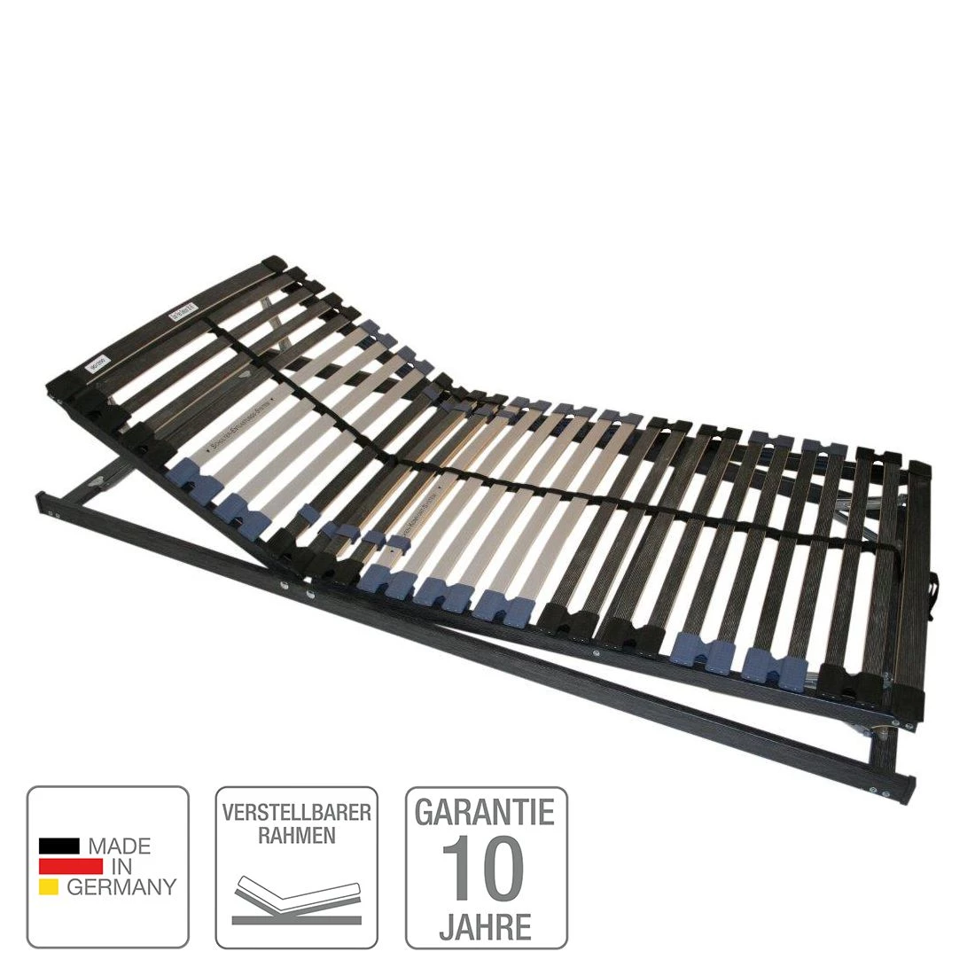 BeCo Sommier à lattes DuoFlex DeLuxe 30 KF - 90 x 190cm 2 BeCo Sommier à lattes DuoFlex DeLuxe 30 KF - 90 x 190cm – Image 2