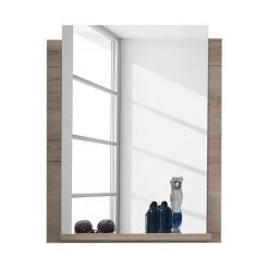 Trendteam Miroir mural Dano - Imitation chêne de San Remo