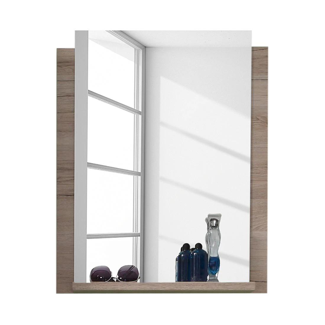 Trendteam Miroir mural Dano - Imitation chêne de San Remo 1 Trendteam Miroir mural Dano - Imitation chêne de San Remo